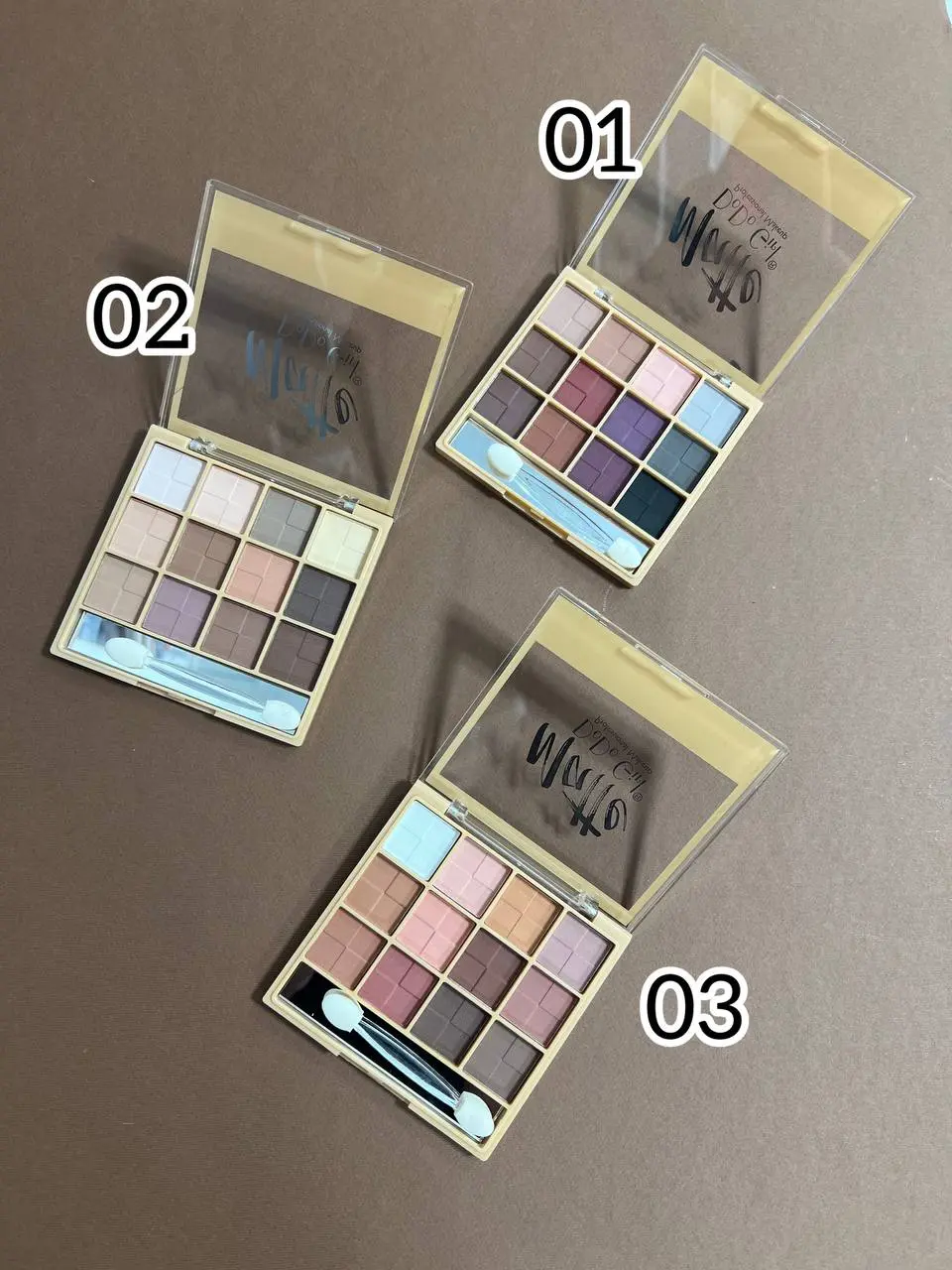 سایه 12 تایی دودو گرل مات